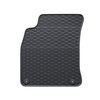 Tapis de sol en caoutchouc adapté pour Audi A5 8T (2007-2016) - tapis de voiture - noir