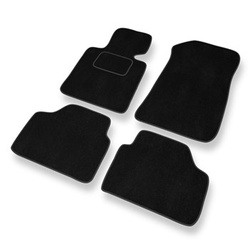 Tapis de Sol Velours adapté pour BMW X1 I E84 SAV (2009-2015) - Premium tapis de voiture - noir