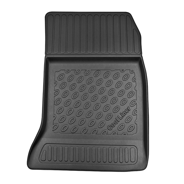 Tapis de sol en TPE adapté pour Mercedes-Benz GLA X156 SUV (03.2014-11.2019) - tapis de voiture - noir