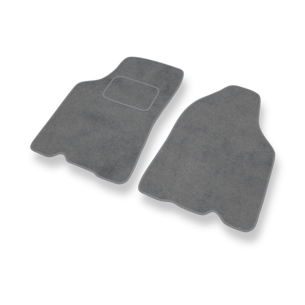 Tapis de Sol Velours adapté pour Kia Shuma I Hayon, Berline (1997-2001) - Premium tapis de voiture - gris