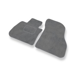 Tapis de Sol Velours adapté pour BMW X1 F48 SAV (2016-2022) - Premium tapis de voiture - gris