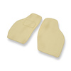 Tapis de Sol Velours adapté pour Daewoo Tico Hayon (1991-2001) - Premium tapis de voiture - beige