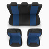 Housses de siège adaptées pour Audi A4 B5, B6, B7, B8, B9 (1995-2024) - housse siege voiture universelles - couverture siege - RYL-BL