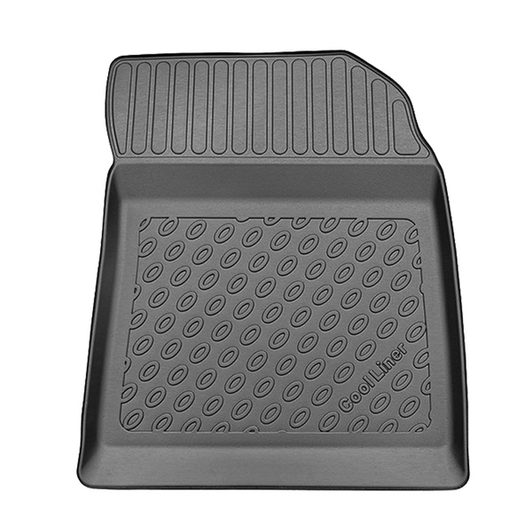 Tapis de sol en TPE adapté pour Toyota Proace City (electric) Van (2023-....) - tapis de voiture - noir