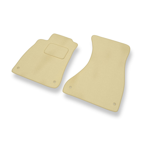 Tapis de Sol Velours adapté pour Audi A5 II F5 (2016-2024) - Premium tapis de voiture - beige