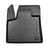Tapis de sol en TPE adapté pour Opel Grandland X, I SUV (10.2017-09.2024) - sans Hi-Fi-System FOCAL; non pour version Plug-in hybride - tapis de voiture - noir