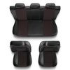 Housses de siège adaptées pour Peugeot 407 (2004-2011) - housse siege voiture universelles - couverture siege - EXL-5