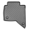 Tapis de sol en TPE adapté pour Isuzu D-Max Pick-Up (01.2021-....) - tapis de voiture - noir