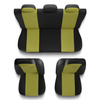 Housses de siège adaptées pour Peugeot 208 I, II (2012-....) - housse siege voiture universelles - couverture siege - X.R-Y