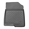 Tapis de sol en TPE adapté pour Hyundai Tucson III PHEV Plug-in Hybrid SUV (05.2021-....) - tapis de voiture - noir