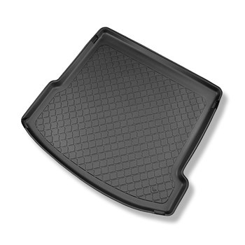 Tapis de coffre adapté pour Mercedes-Benz GLE V167 Plug-in Hybrid SUV (03.2020-....) - bac de coffre - protection de coffre voiture - 5/7 places; 3e rangée abaissée