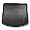 Tapis de coffre adapté pour Volkswagen Touran I 1T Monospace (09.2010-08.2015) - bac de coffre - protection de coffre voiture - 7 places; 3me rangée abaissée