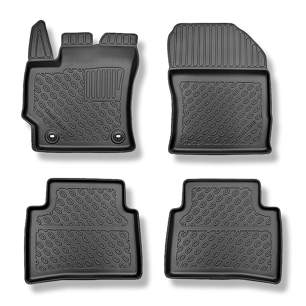 Tapis de sol en TPE adapté pour Suzuki Swace Break (11.2020-....) - tapis de voiture - noir