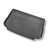 Tapis de coffre adapté pour Ford B-MAX Monospace (09.2012-11.2017) - bac de coffre - protection de coffre voiture - coffre supérieur (plancher double amovible du coffre en position haute)