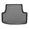 Tapis de sol en TPE adapté pour Audi A3 8Y Berline (04.2020-....) - non pour Audi S3 et RS3 - tapis de voiture - noir