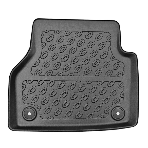 Kit tapis de coffre et tapis de voiture TPE pour: Audi A6 C8 4H Avant (09.2018-....) - également pour les modèles avec rail de montage;aussi pour les version Quattro;non pour version TFSI e plug-in hybrid