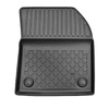Tapis de sol en TPE adapté pour Opel Grandland X, I SUV (10.2017-09.2024) - sans Hi-Fi-System FOCAL; non pour version Plug-in hybride - tapis de voiture - noir