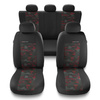 Housses de siège adaptées pour Fiat Linea (2007-2015) - housse siege voiture universelles - couverture siege - UNE-RD