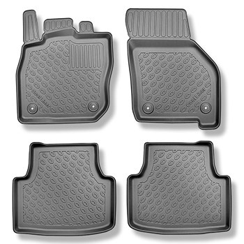 Tapis de sol en TPE adapté pour Seat Leon IV mHEV Hayon, Sportstourer (05.2020-.