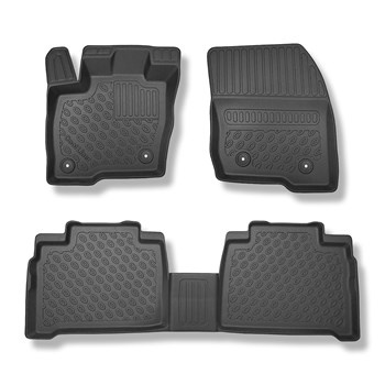 Tapis de sol en TPE adapté pour Ford S-Max II Monospace (09.2015-2023) - 5 ou 7
