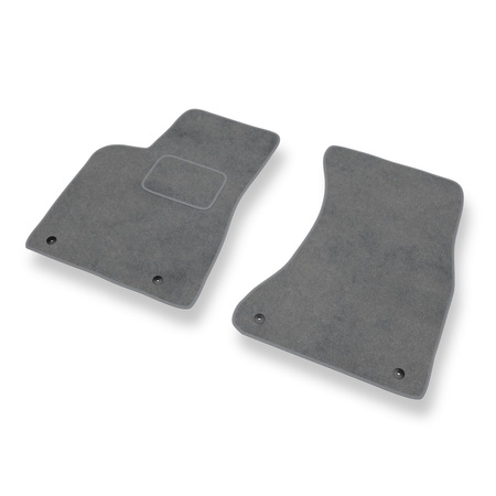 Tapis de Sol Velours adapté pour Audi Q5 I 8R (2008-2016) - Premium tapis de voiture - gris