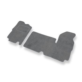 Tapis de Sol Velours adapté pour Renault Master II Van (1997-2010) 1+2 - Premium