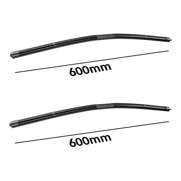 Balais d'essuie-glace de pare-brise adaptés pour Volkswagen Transporter T5 Van (2003-2009) - balais plat