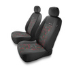 Housses de siège adaptées pour Peugeot Rifter (2018-....) - housse siege voiture universelles - couverture siege - 2UNE-RD