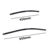 Balais d'essuie-glace de pare-brise adaptés pour Audi A3 RS3 8V Hayon (02.2015-2020) - balais plat