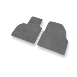 Tapis de Sol Velours adapté pour Mercedes-Benz Citan Van (2012-2021) - Premium tapis de voiture - gris