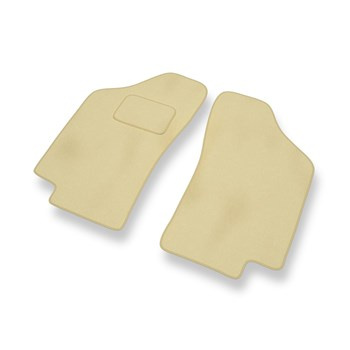 Tapis de Sol Velours adapté pour Fiat Tipo I (1988-1995) - Premium tapis de voiture - beige