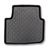 Kit tapis de coffre et tapis de voiture TPE pour: Skoda Kamiq Crossover (09.2019-....) - coffre supérieur;avec plancher multi-fonctions en la position la plus haute;aussi pour la version G-Tec