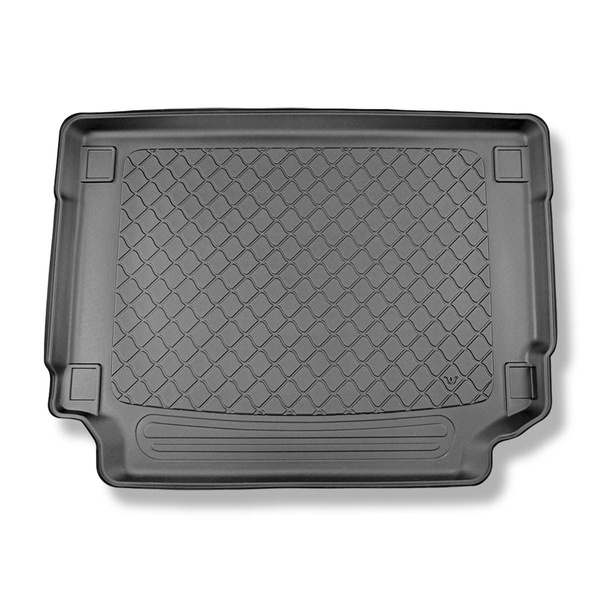 Tapis de coffre adapté pour Land Rover Defender L663 110 SUV (01.2020-....) - bac de coffre - protection de coffre voiture - 5 places; non pour version Plug-in hybride