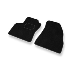 Tapis de Sol Velours adapté pour Citroen Nemo Van (2007-2017) - Premium tapis de voiture - noir