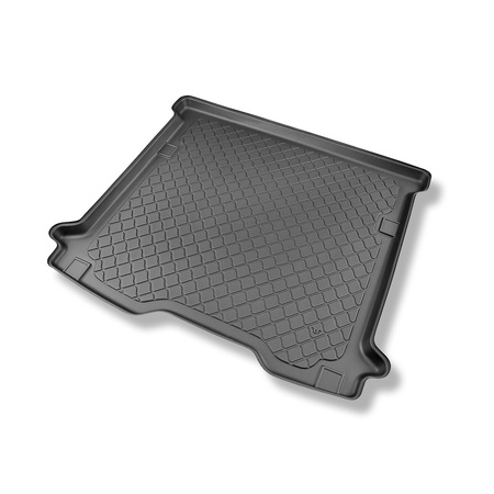 Tapis de coffre adapté pour Dacia Dokker Van (11.2012-09.2021) - bac de coffre - protection de coffre voiture - 5 places