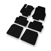 Tapis de Sol Velours adapté pour Opel Zafira B (2005-2012) - Premium tapis de voiture - noir