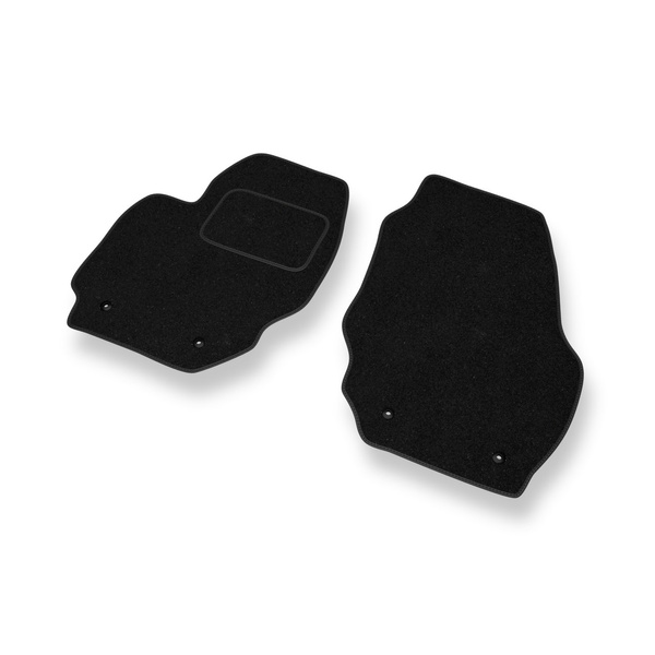 Tapis de Sol Feutres adapté pour Volvo XC60 I SUV (2008-2017) - tapis de voiture - noir