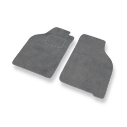 Tapis de Sol Velours adapté pour Ford KA I Hayon (1996-2008) - Premium tapis de voiture - gris