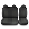Housses de siège adaptées pour Iveco Daily II, III, IV, V, VI (1990-....) - housse siege voiture universelles - couverture siege - BE-1