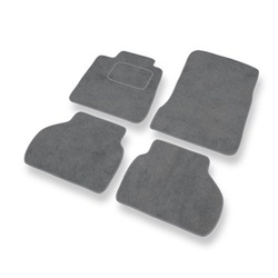 Tapis de Sol Velours adapté pour Renault Vel Satis Hayon (2001-2009) - Premium tapis de voiture - gris