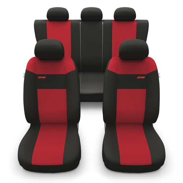 Housses de siège adaptées pour Suzuki SX4 I, II (2006-2021) - housse siege voiture universelles - couverture siege - RSL-RD