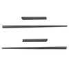 Plaques noires latérales de voiture Renault Twingo Hayon (1993-2006) - (longueur des protections: 1185mm; 468mm)