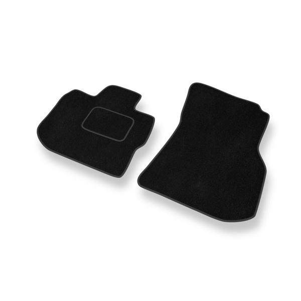 Tapis de Sol Velours adapté pour BMW X3 SAV (2018-2024) - Premium tapis de voiture - noir