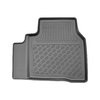 Tapis de sol en TPE adapté pour Volkswagen ID.7 Berline, Tourer (09.2023-....) - tapis de voiture - noir