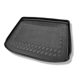 Tapis de coffre adapté pour Mercedes-Benz Classe A W169 Hayon (09.2004-08.2012) - bac de coffre - protection de coffre voiture - uniquement sur le coffre supérieur ; sur l'étagère