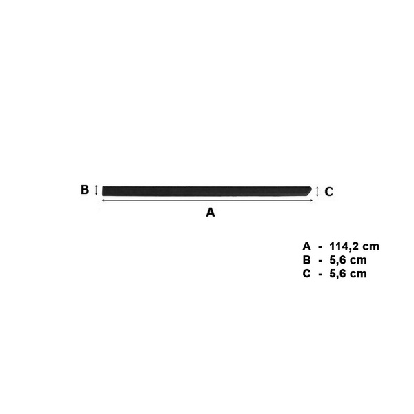 Plaques noires latérales de voiture Suzuki Jimny SUV (2019-....)