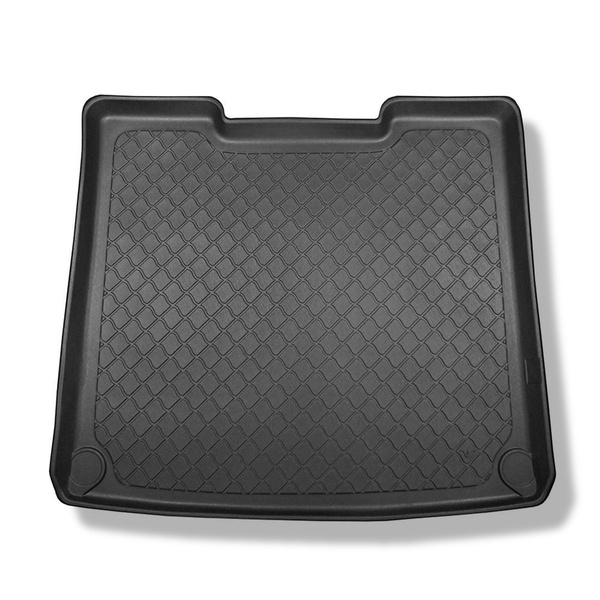 Tapis de coffre adapté pour Volkswagen Caravelle T6, T6.1 Van (06.2015-2024) - bac de coffre - protection de coffre voiture - empattement long; derriere 3e rangée de sieges