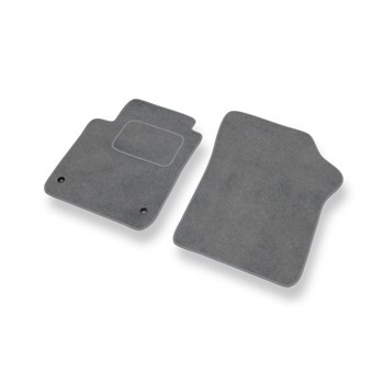 Tapis de Sol Velours adapté pour Skoda Citigo I (2011-2020) - Premium tapis de voiture - gris