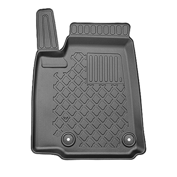 Tapis de sol en TPE adapté pour Jeep Grand Cherokee V (WL) SUV (05.2022-....) - tapis de voiture - noir
