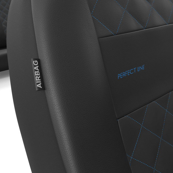 Housses de siège adaptées pour Mazda CX-3 (2015-2022) - housse siege voiture universelles - couverture siege - PRF-BL